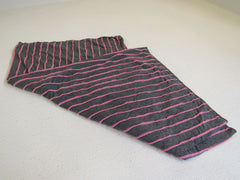Target Scarf 31 1/2-in Grey & Pink Infinity Polyester Female Striped -- Used