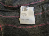 Target Scarf 31 1/2-in Grey & Pink Infinity Polyester Female Striped -- Used