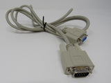 Standard DB9 Serial Port Cable 5.5ft Male Female -- Used