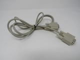 Standard DB9 Serial Port Cable 5.5ft Male Female -- Used