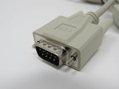 Standard DB9 Serial Port Cable 5.5ft Male Female -- Used