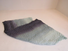 Target Scarf 34 1/2-in Green & Grey Infinity Metallic Acrylic Female -- Used