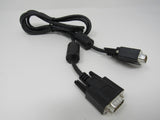 Standard VGA Computer Monitor Cable HD15 6ft Male -- Used