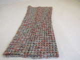 Collection Eighteen Scarf 25-in Coral & Gray Infinity Metallic Acrylic Female -- Used