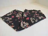 Designer Scarf 36-in Black Infinity Floral Female -- Used