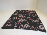 Designer Scarf 36-in Black Infinity Floral Female -- Used