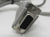 Standard VGA Computer Monitor Cable HD15 5.5ft Male Female -- Used