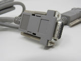 Standard VGA Computer Monitor Cable HD15 5.5ft Male Female -- Used