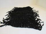 Designer Scarf 28-in Black Infinity Acrylic Female -- Used