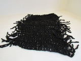 Designer Scarf 28-in Black Infinity Acrylic Female -- Used