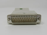 Standard DB25 Port to RJ-11 Adapter Male MB-400P -- Used