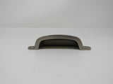 Designer Drawer Handle 3-in Center to Center Satin Nickel Half Moon Shaped -- Used