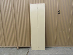 Left Side Bifold Closet Door 78-in x 24-in Dark Beige Masonite