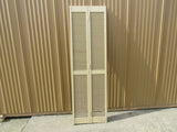 Louver Bifold Closet Door 79-in x 24-in Dark Beige