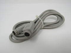 Standard PS2 Mouse Keyboard Cable 6ft Male Female -- Used