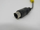 Standard S Video Male Port to RCA Female Adapter 3 Inches -- Used