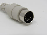 Standard 5 Pin DIN 180 Degree to Power Adapter Cable 10 Inches -- Used