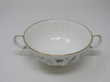 Royal Doulton Vintage Waverley 4 1/2 in Footed Cream Soup Bowl Pattern H.4963 -- Used