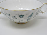 Royal Doulton Vintage Waverley 4 1/2 in Footed Cream Soup Bowl Pattern H.4963 -- Used