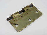 Standard Door Hinge 3-1/2-in One Side 3 Holes Rounded Corners -- Used