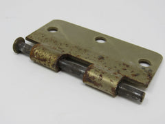 Standard Door Hinge 3-1/2-in One Side 3 Holes Rounded Corners -- Used