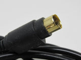 Standard S Video Cable Black 5.5ft -- Used