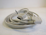 Standard DB25 Serial Cable to CN36 Pin Centronics Male 14.5ft -- Used