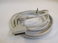 Standard DB25 Serial Cable to CN36 Pin Centronics Male 14.5ft -- Used