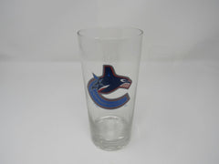 NHL Vintage Clear Tumbler Glass Vancouver Canucks -- Used