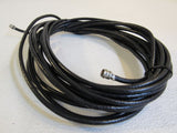 Standard Coaxial Cable Wire 34ft RG6 F Type Male -- Used