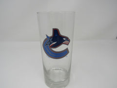 NHL Vintage Clear Tumbler Glass Vancouver Canucks -- Used