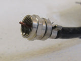 Standard Coaxial Cable Wire 34ft RG6 F Type Male -- Used