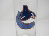 NHL Vintage Clear Tumbler Glass Vancouver Canucks -- Used