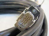 Standard VGA Computer Monitor Cable HD15 50ft Male Female -- Used