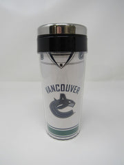 NHL Insulated Beverage Tumbler Vancouver Canucks Vintage -- Used