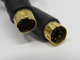 Standard S Video Cable 4 Pin 12 ft Male -- Used