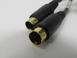 Radio Shack S Video Cable 4 Pin 11.5 ft Male -- Used