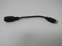 Standard PS2 Male Port to 5 Pin Female DIN AT Adapter Cable 4 Inches -- Used