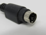 Standard PS2 Male Port to 5 Pin Female DIN AT Adapter Cable 4 Inches -- Used