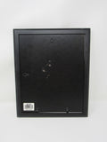 Malden International Designs Photo Frame Black 8x10 Painted Wood Finish 2077-80 -- Used