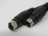 Standard S Video Cable 4 Pin 9 ft Male -- Used