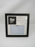 New View Photo Frame 5.5 x 3.5 Photo Frame Matted with Saying Wood -- Used