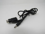 Standard PS2 6 Pin Cable with Power Adapter Tip 32 Inches Male Female -- Used