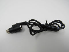 Standard PS2 6 Pin Cable with Power Adapter Tip 32 Inches Male Female -- Used