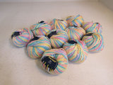NY Yarns Parfait Yarn Multi-Color 11 Balls 43 Yards Each Acrylic -- New