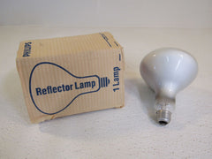 Philips Reflector Lamp Incandescent Frosted Flood E26 White 150W 5XR40AP -- New