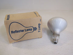 Philips Reflector Lamp Incandescent Frosted Flood E26 White 150W 5XR40AP -- New