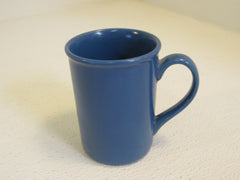 Designer Coffee Mug Blue Ceramic -- Used