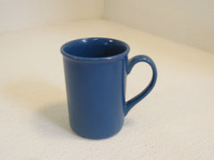 Designer Coffee Mug Blue Ceramic -- Used