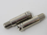 Standard Coaxial Cable Adapter Coupler Lot of 2 -- New